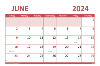 Special Days in June 2024