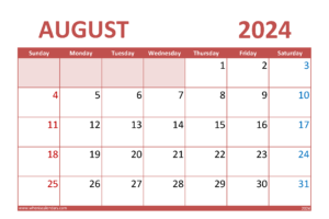 Special Days in August 2024