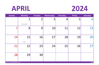May 2024 Blank Calendar