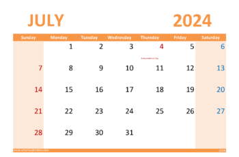 July 2024 Holidays and Special Days