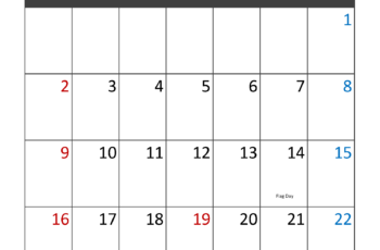 June 2024 Calendar Editable