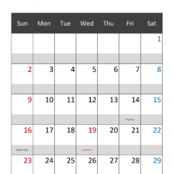 Blank 2024 June Calendar