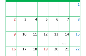 June Holiday Calendar 2024