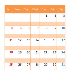 Free August 2024 Printable Calendar