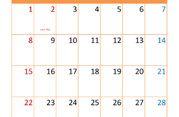 Free Printable Calendar September 2024