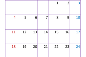August 2024 Calendar Editable Word