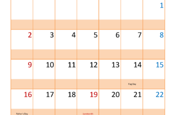 Free June 2024 Printable Calendar